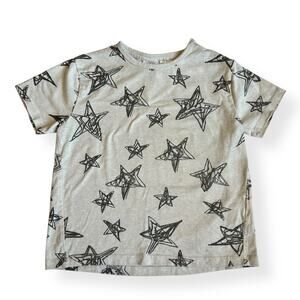 Zara Girls Star Print Tee 4-5
